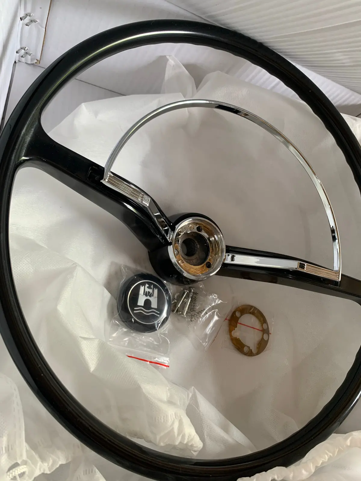 Steering Wheel Kit, Black 1