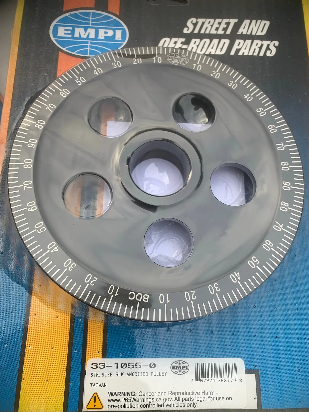 Aluminium Degree Pulley, 1200-1600Cc 1