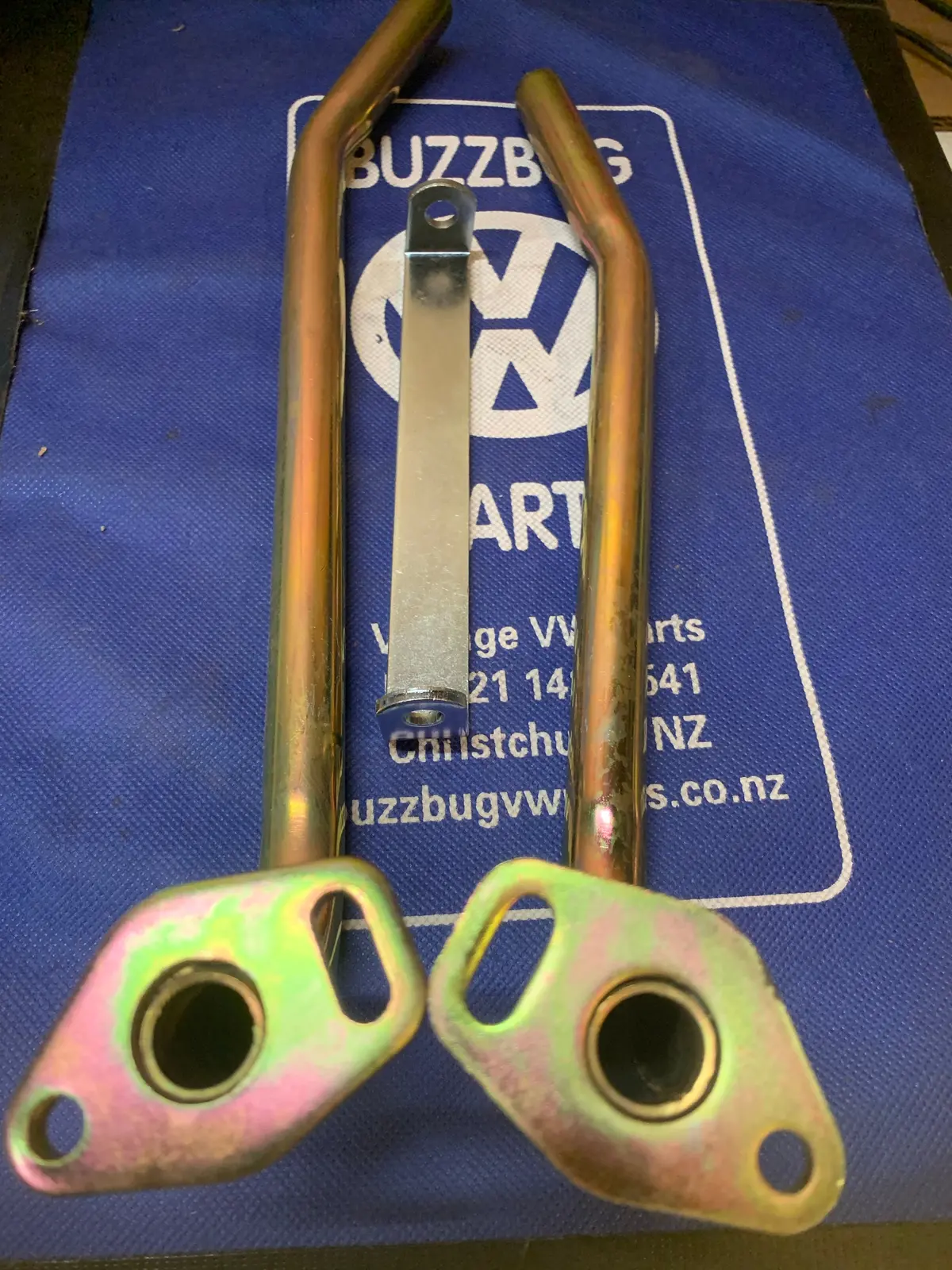Tubes And Bracket, Bug/Ghia 1
