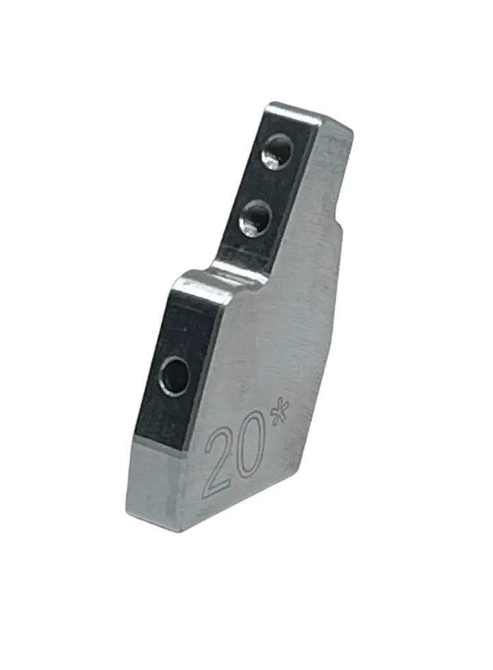 62014 20° Al. Knockout Caster Block (1Pc) 1