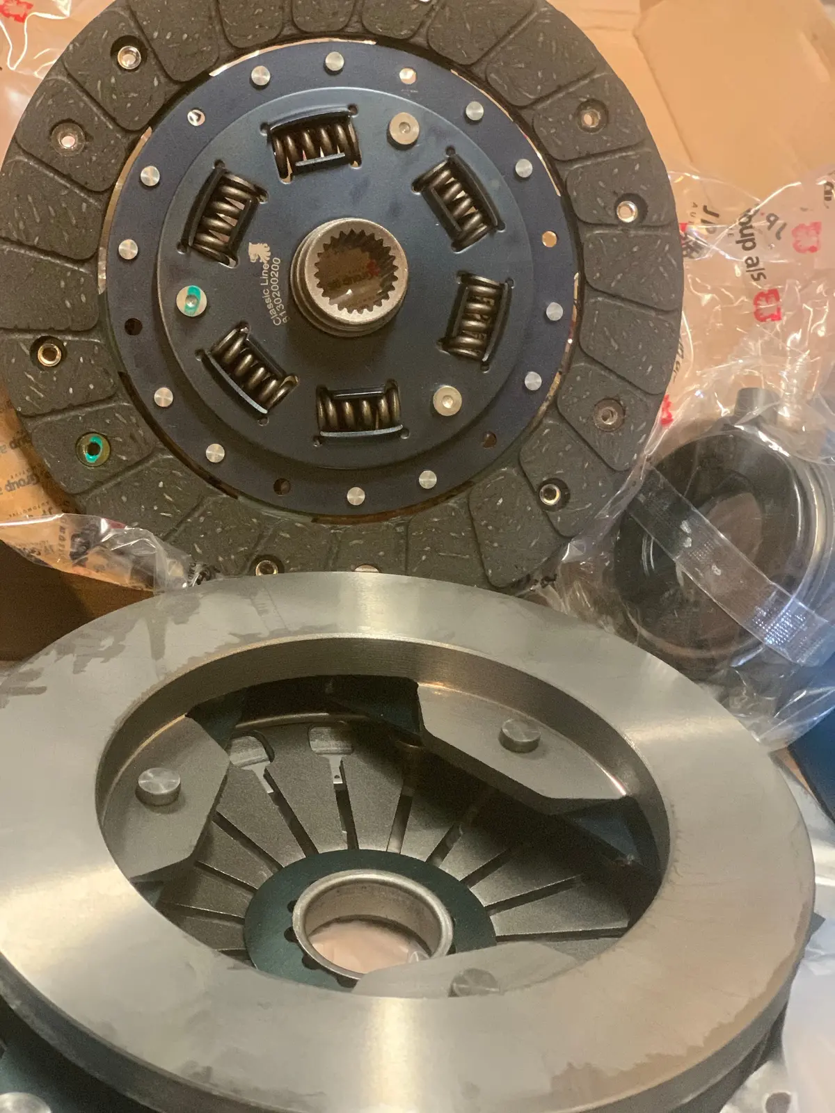 180Mm Clutch Kit, 1200Cc 1