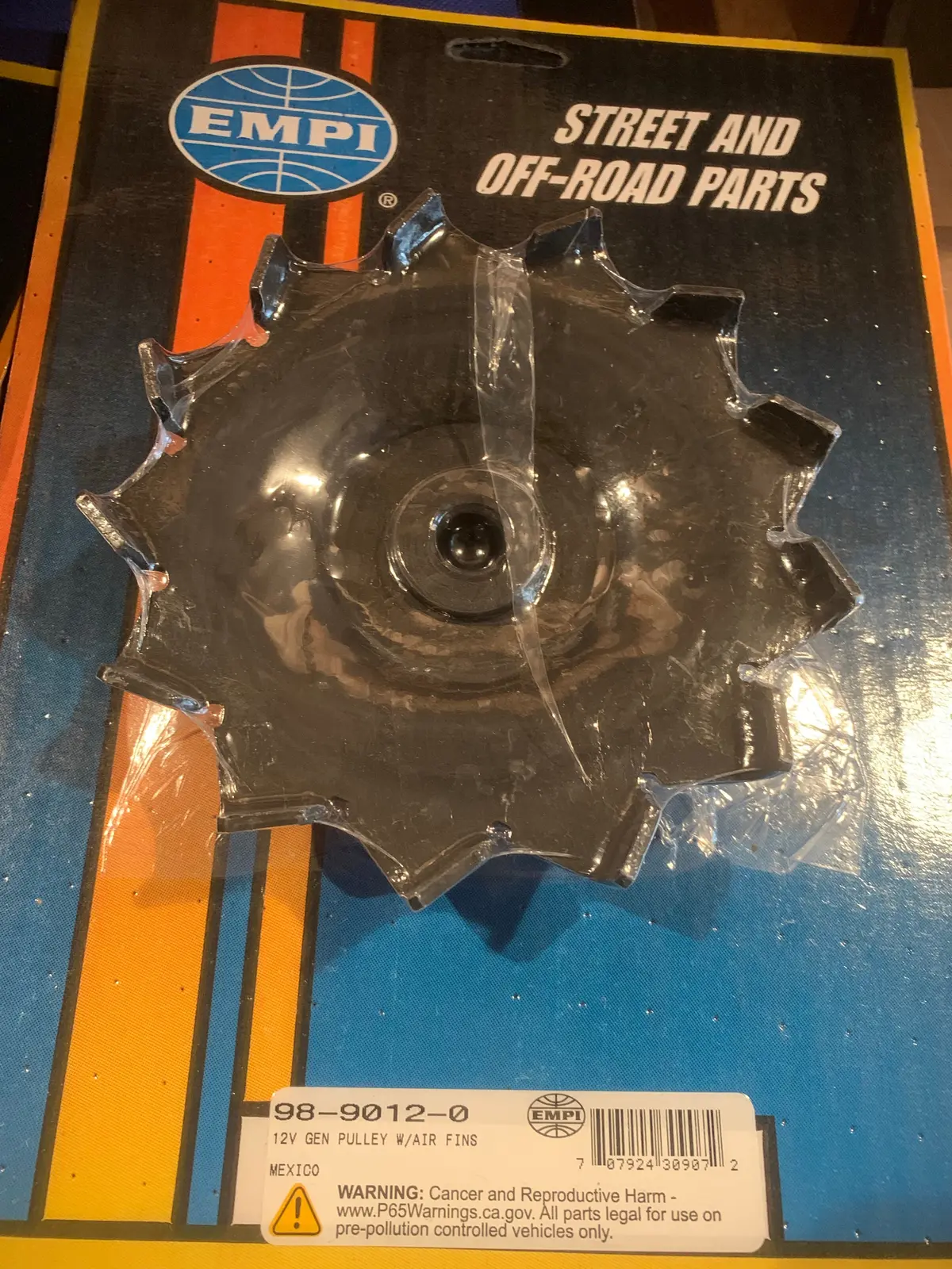 12Volt Pulley (Fins), Beetle 1