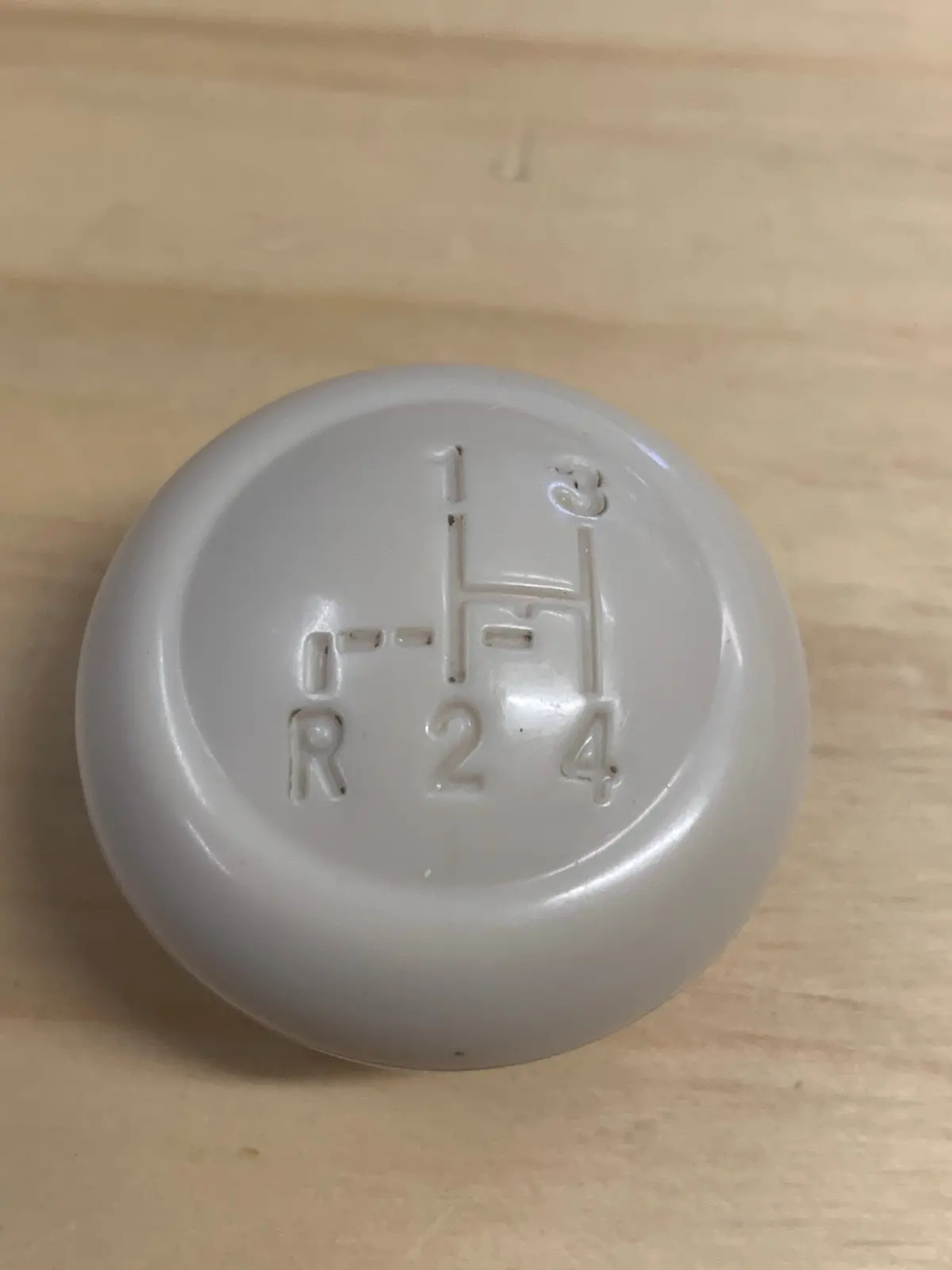 Shift Knob 12Mm, Vintage Speed Style, Ivory 2