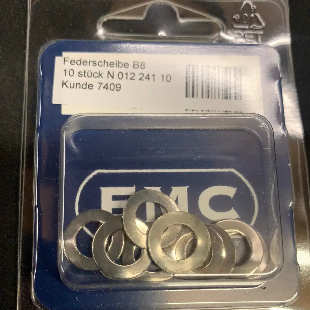 Curved Spring Washer 10Pack 8.4Mm 1