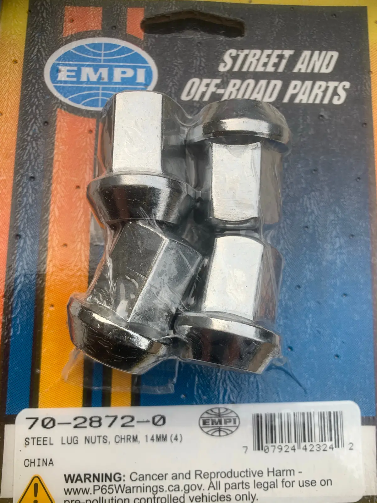 Wheel Nuts, Steel, 14Mm 1