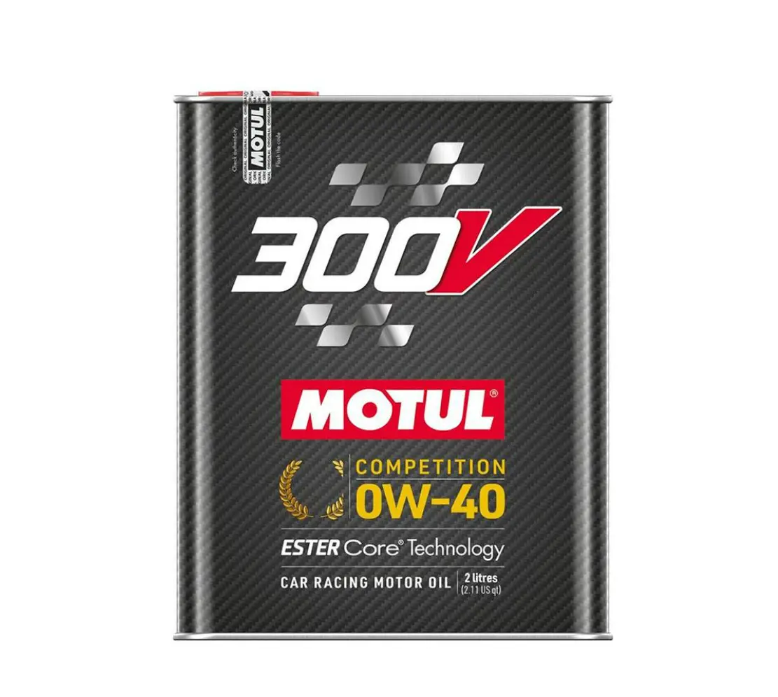 Motul Engine Oil 0W40 300V 2L Can (110857) 1