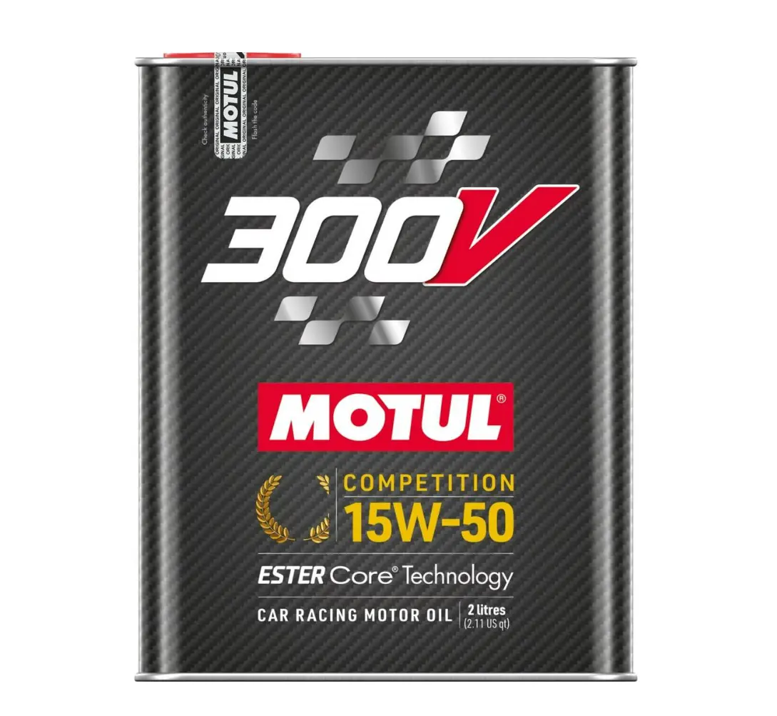 Motul Engine Oil 15W50 300V 2L Can (110860) 1