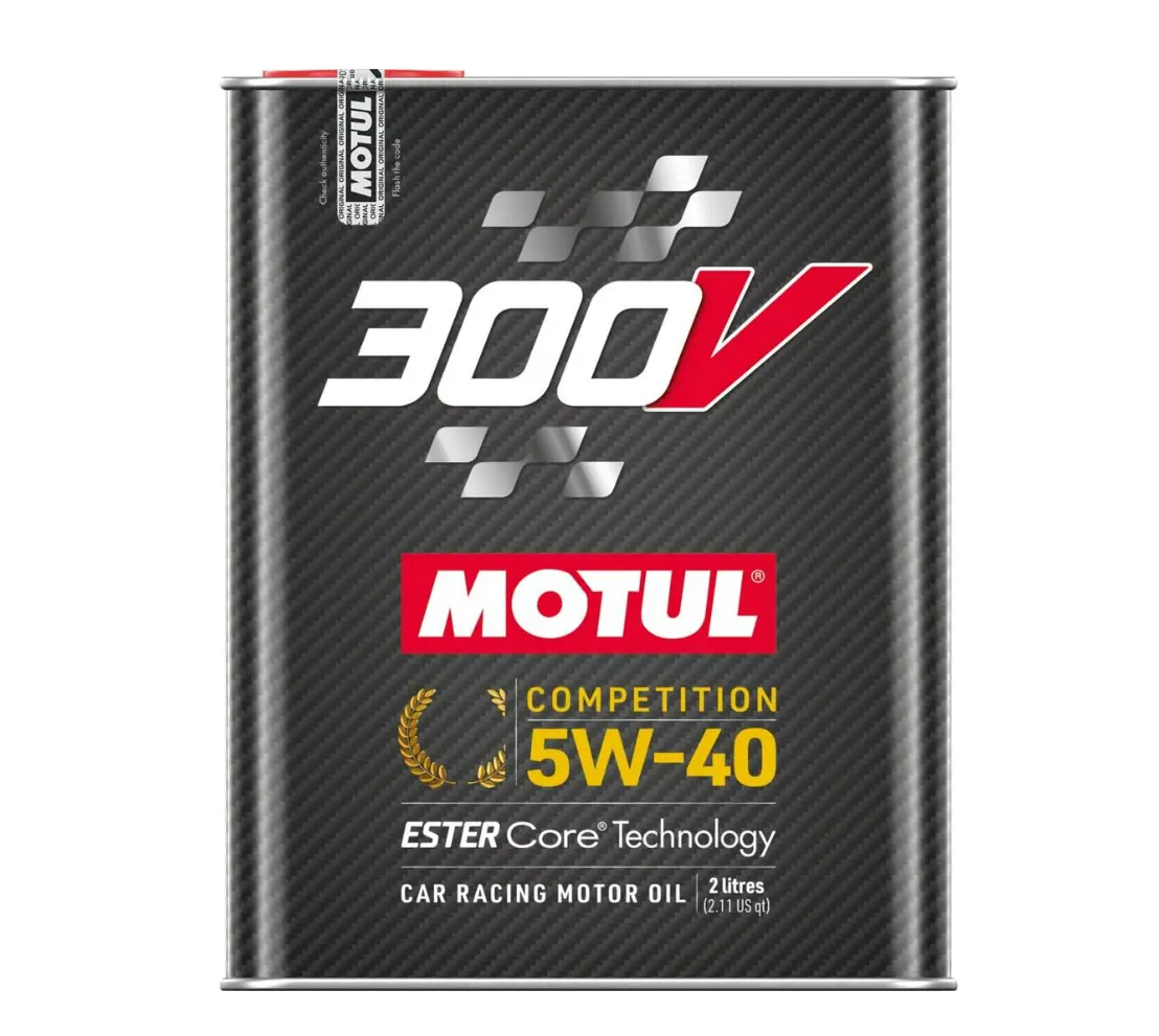 Motul Engine Oil 5W40 300V 2L Can (110817) 1