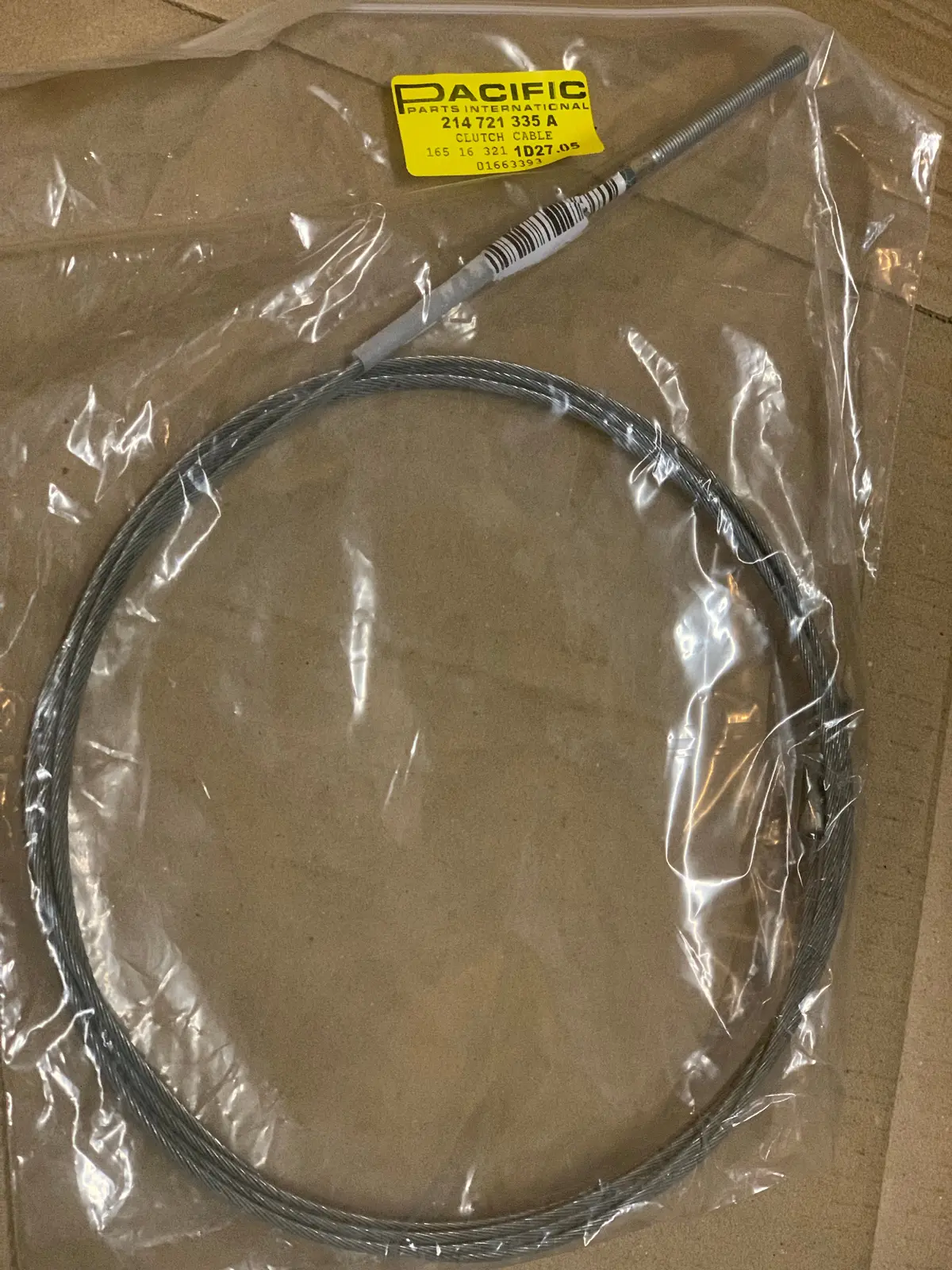 Clutch Cable 3150Mm, Rhd - Split Kombi 1955 To 1959 And 1962 To 1967 1