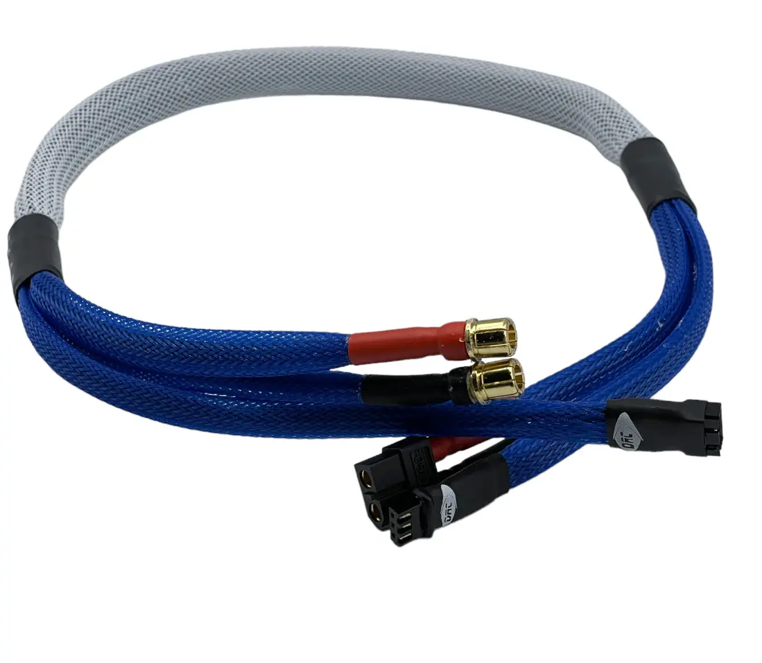 Drc1005 24" 2S Charge Lead W/ 5Star Logo Xt60-8Mm Short Bullet 1