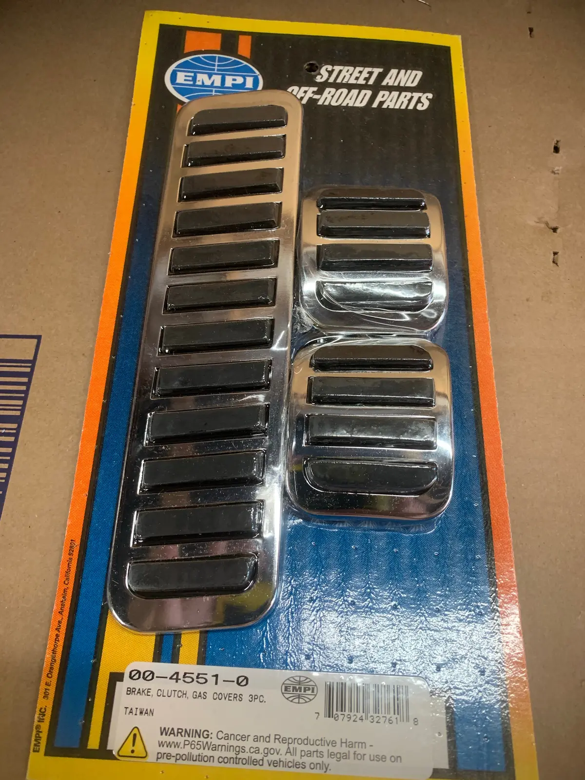 Pedal Covers, T1/2/3 1