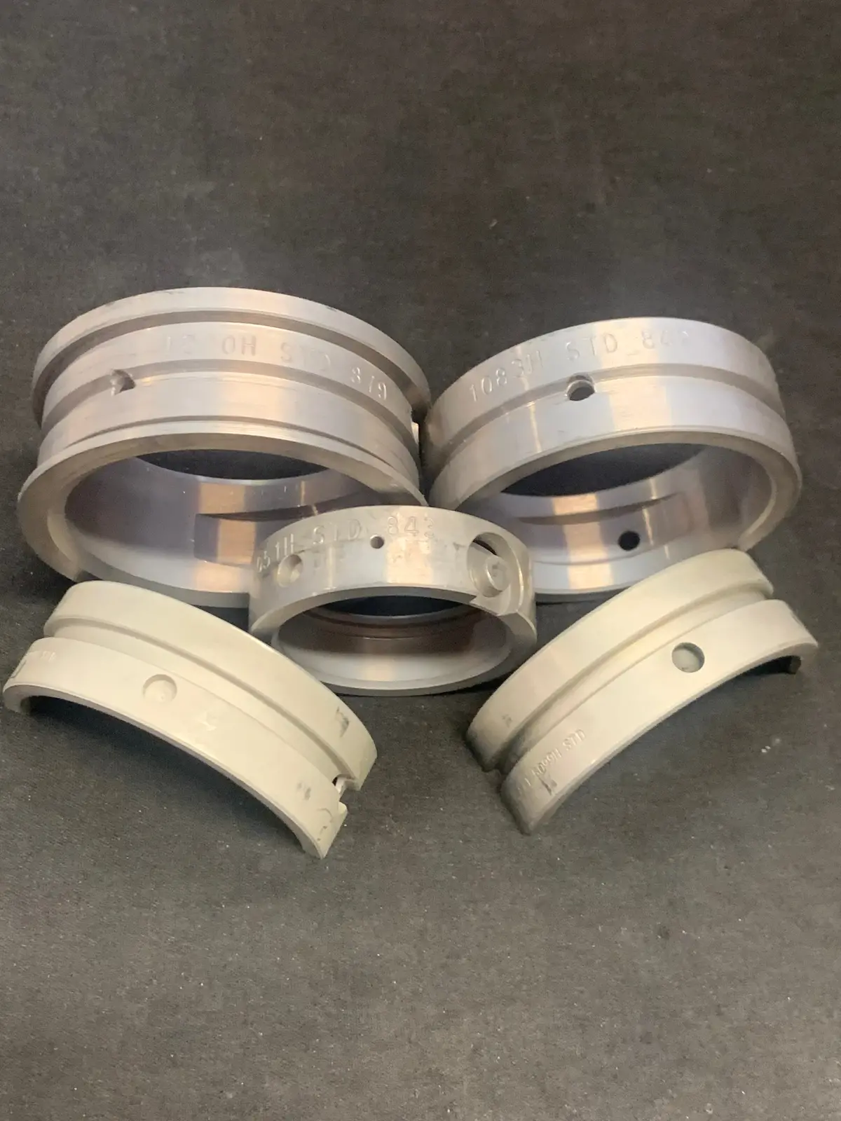 Main Bearings, Cr Std / C 040 / T 080 1