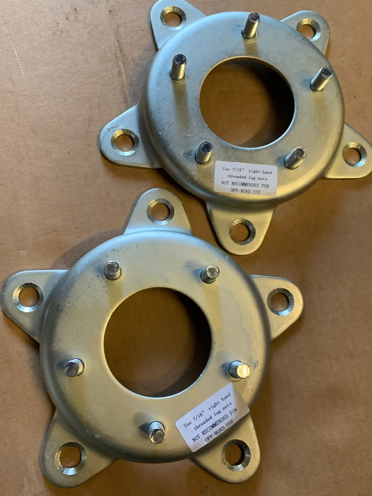 Wheel Adapters, Chevy Wheel To 5-Lug Vw 1