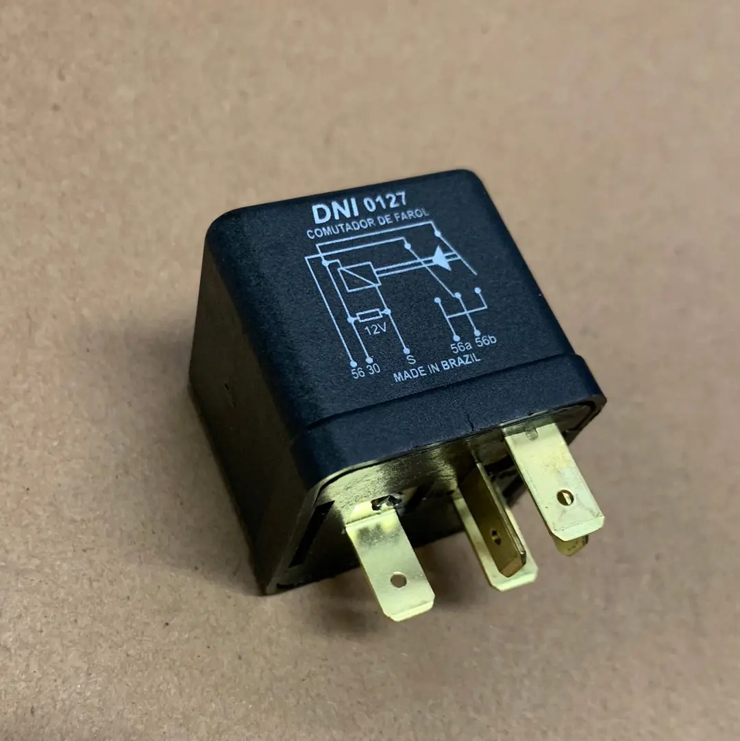 Headlight Relay, 12 Volt, 5 Terminal - Beetle/Ghia/Kombi 1968 To 1991 1