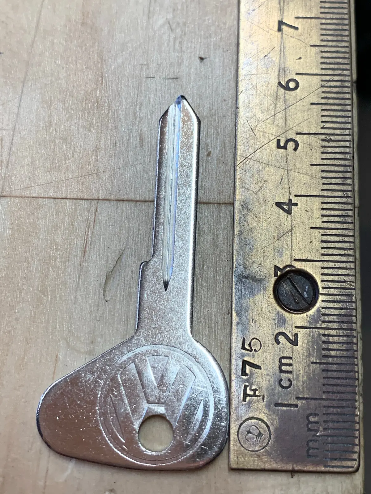 Key Blank Original Style, Beetle 5