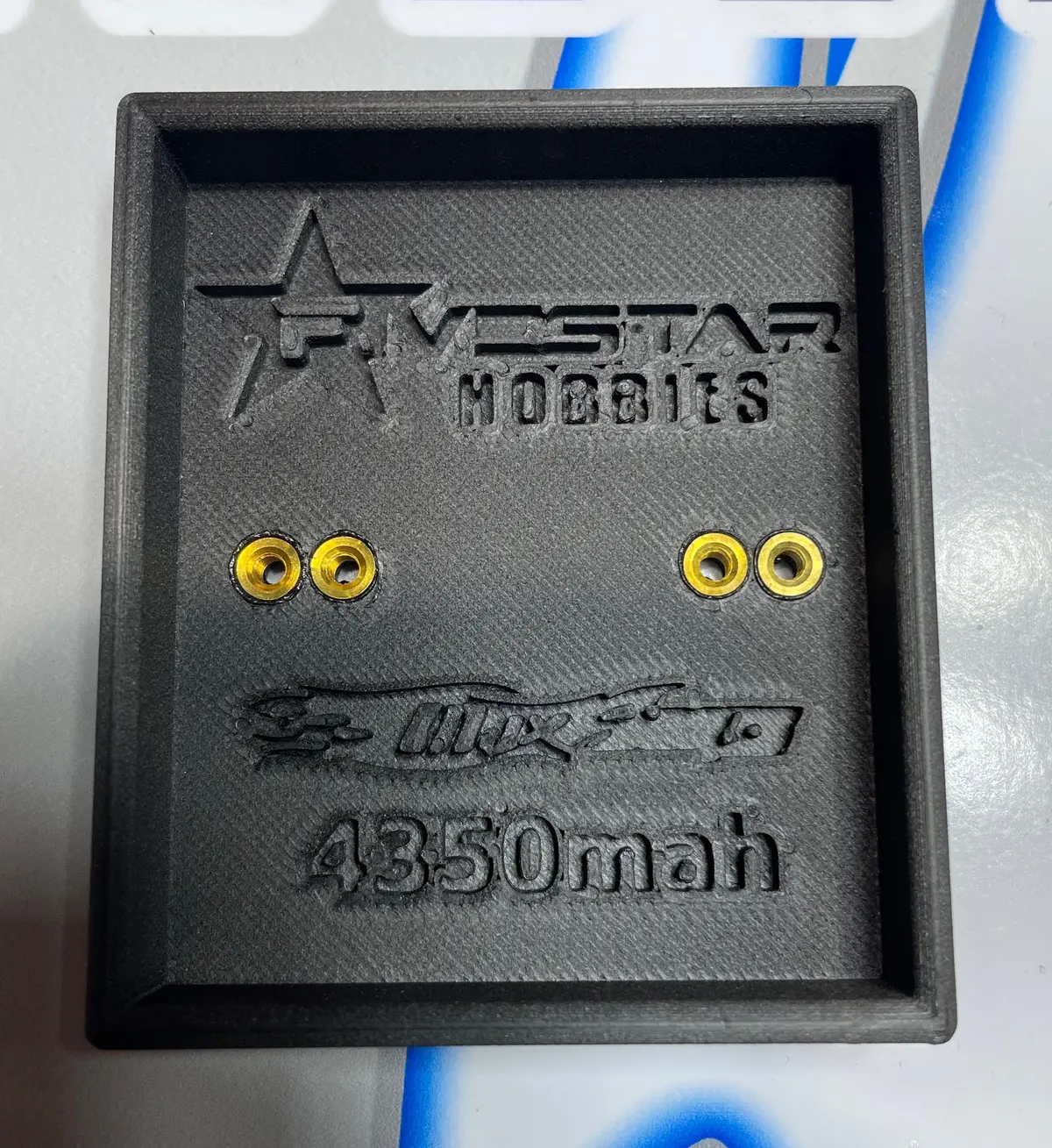 61167 Maxamps 4350 Battery Box W/ Velcro Strap 1