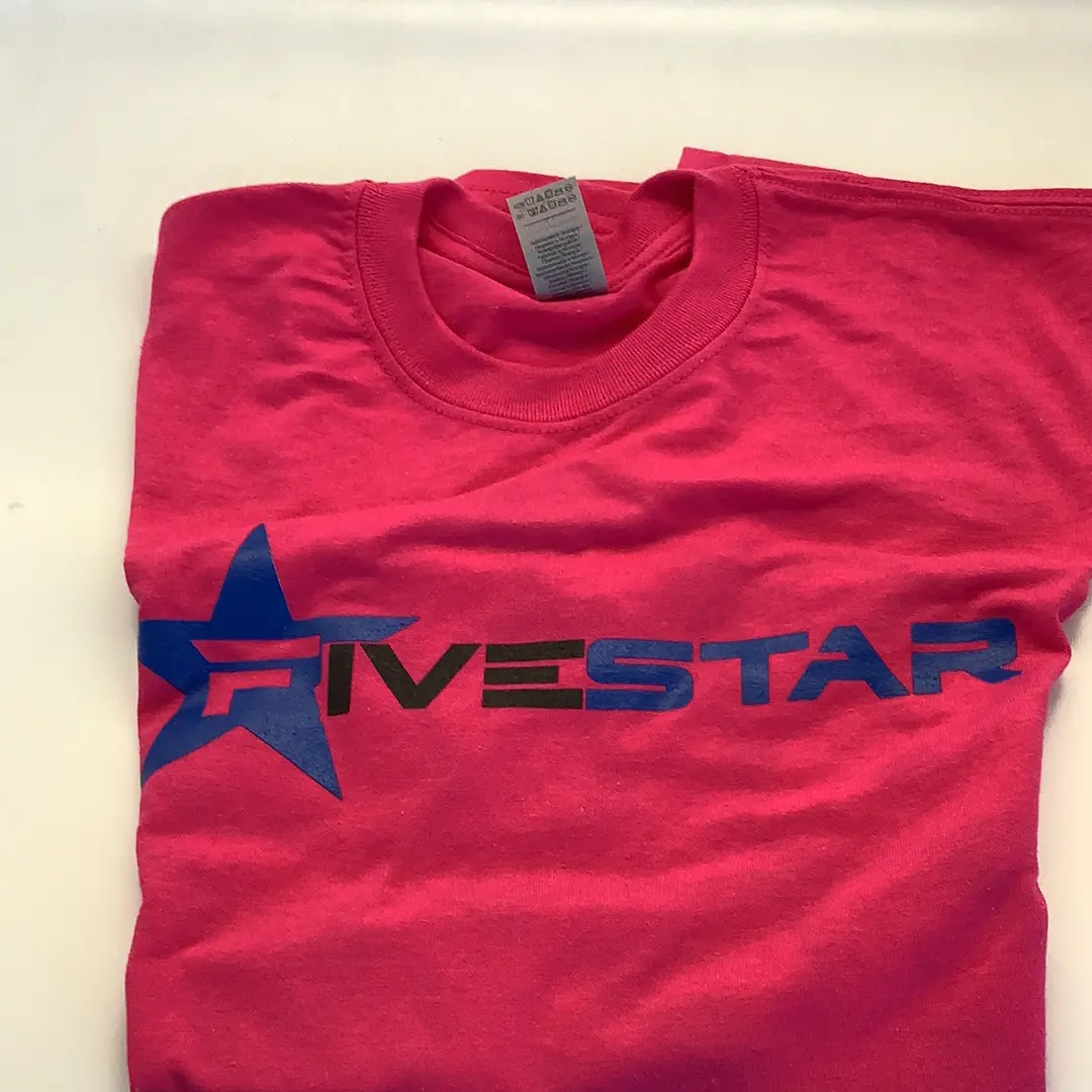 T-Shirt Short Sleeve Five Star Big Logo 1
