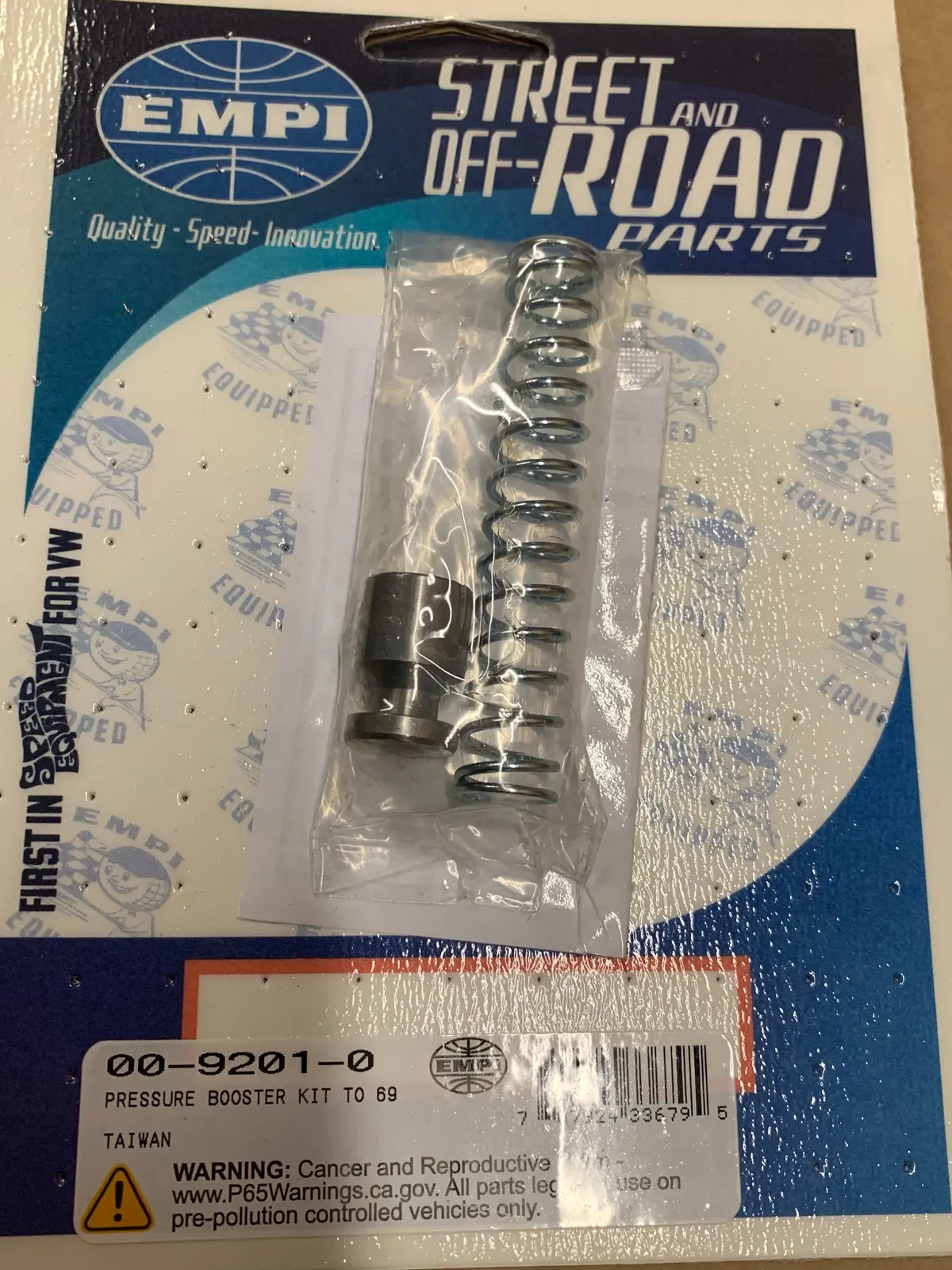 Oil Pressure Booster Kit, Beetle/Type 1 1