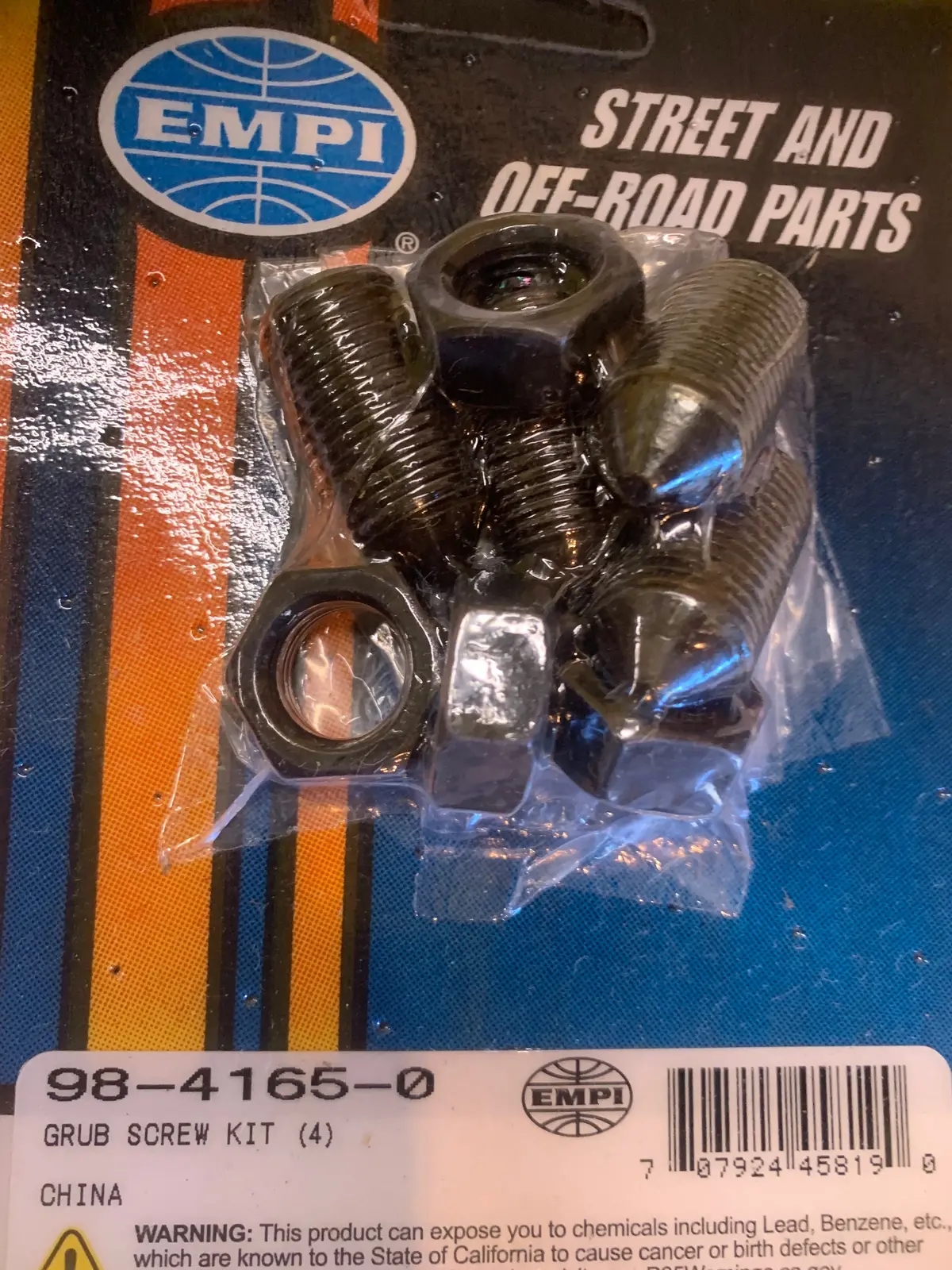 Grub Screw Kit, Front Torsion 1