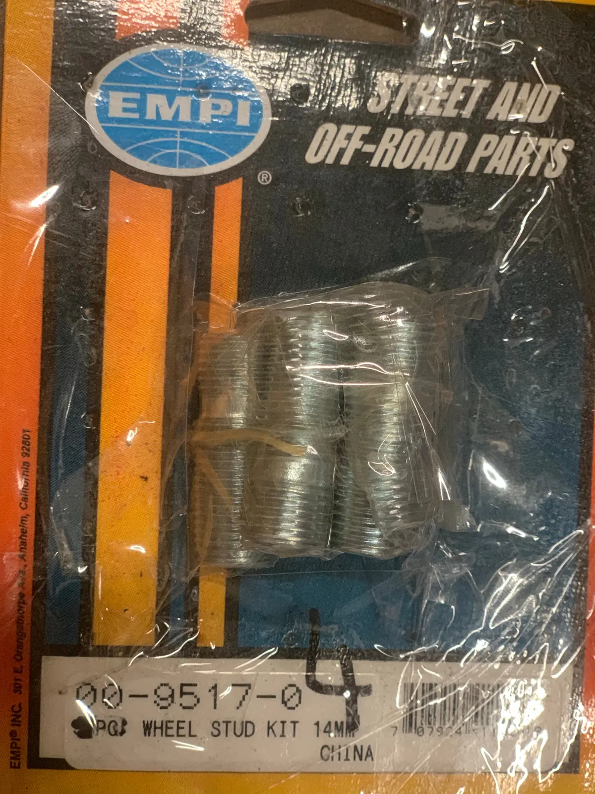 Wheel Stud, 14Mm X 1.5 (4) 1