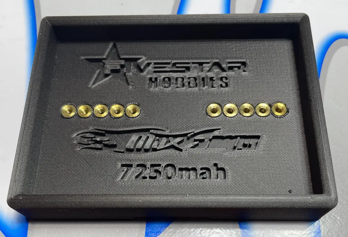 61169 Maxamps 7250 Battery Box W/ Velcro Strap 1