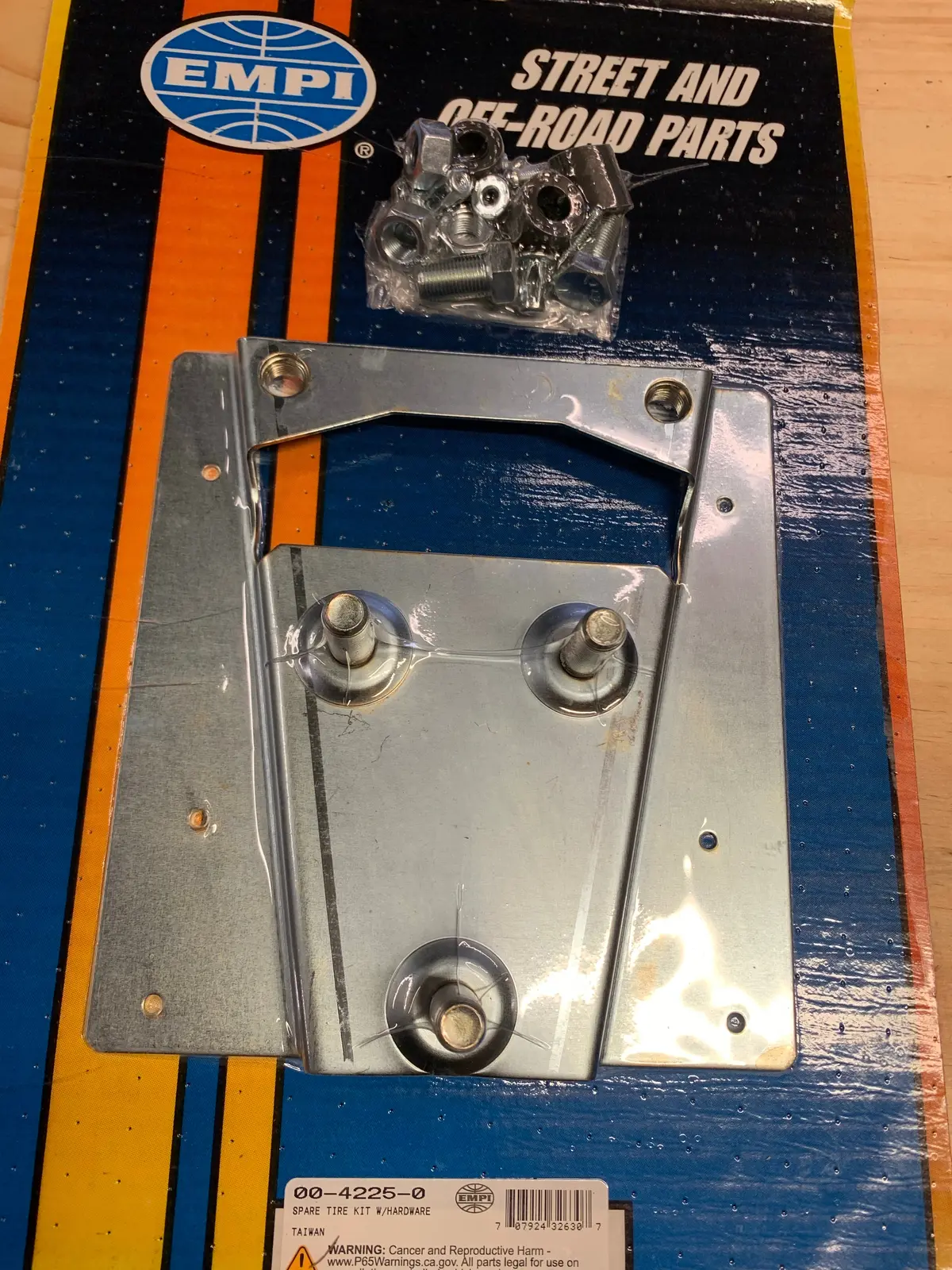 Spare Tyre Mounting Kit, Kombi 1