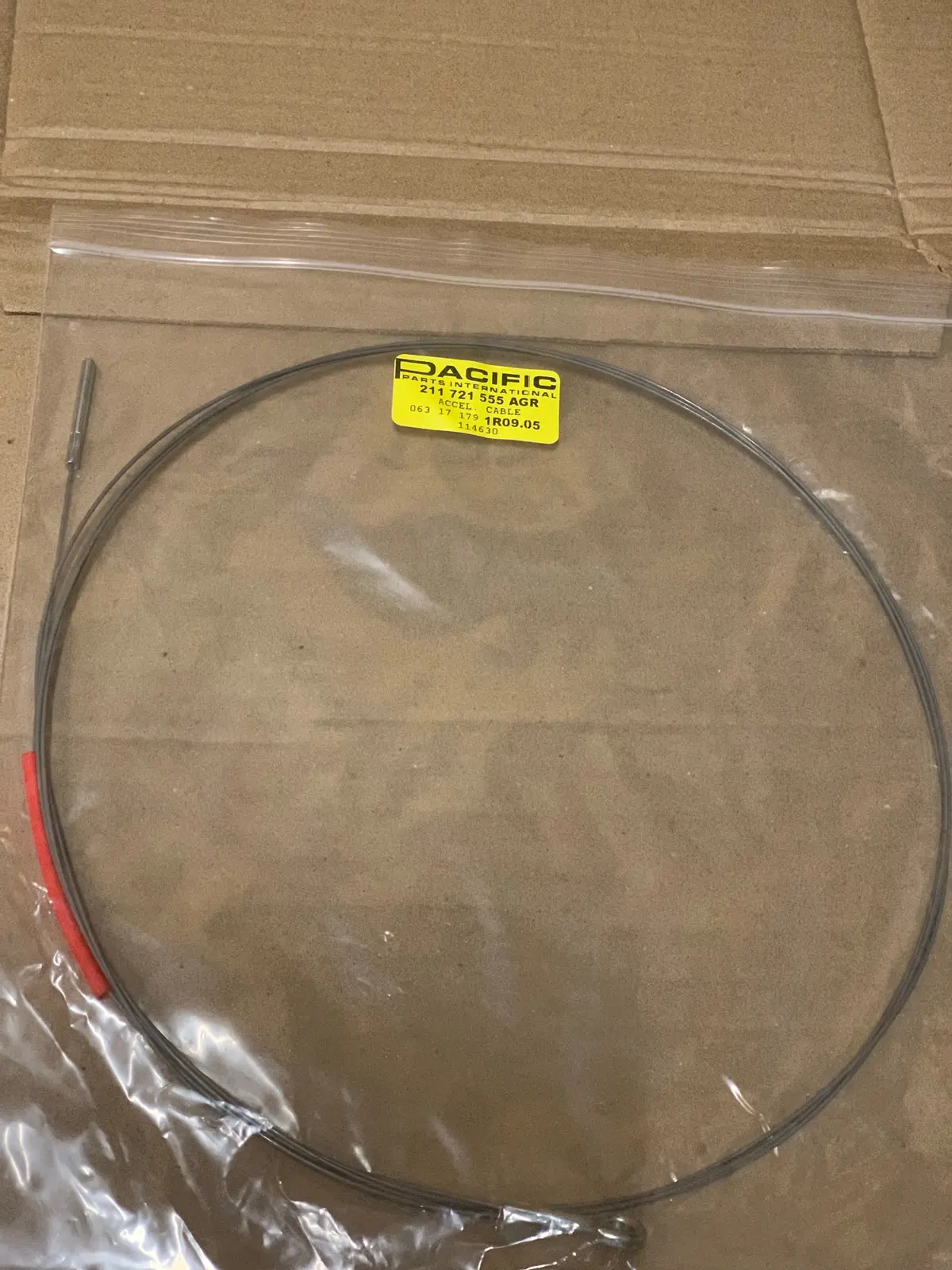 Accelerator Cable 3564Mm, Lhd/Rhd - Split Kombi 1955 To 1964 1