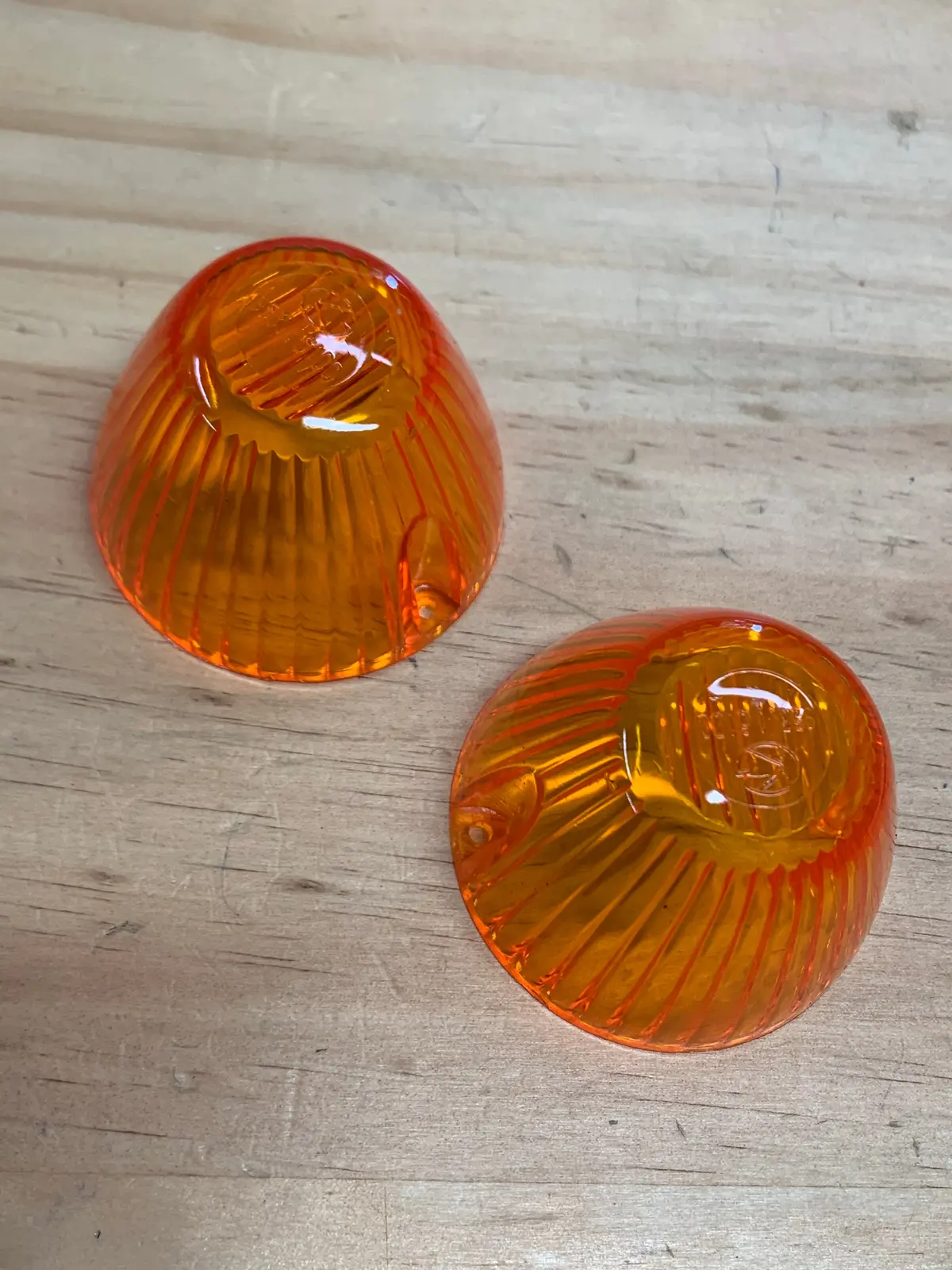 Indicator Lens, Front Bullet, Pair - Ghia/T3 1962 To 1969 1