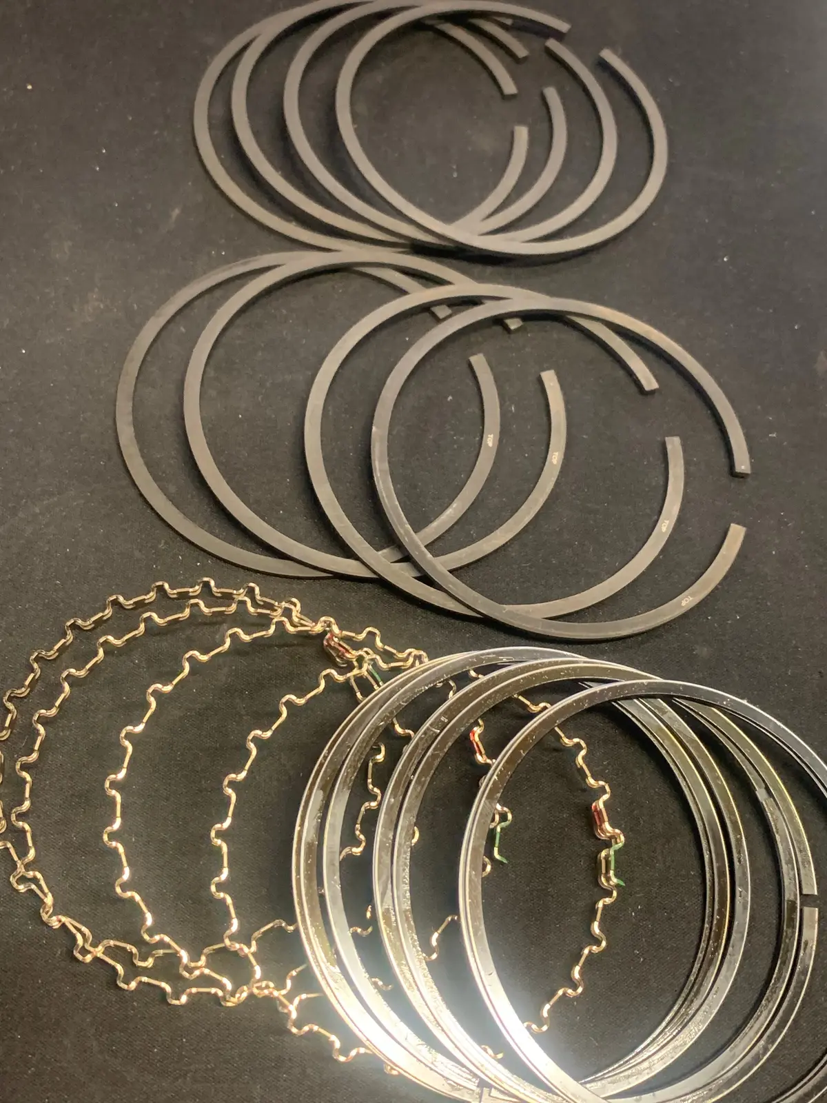 Piston Ring Set,  Chrome Top Ring 87Mm (2X2x5) 1