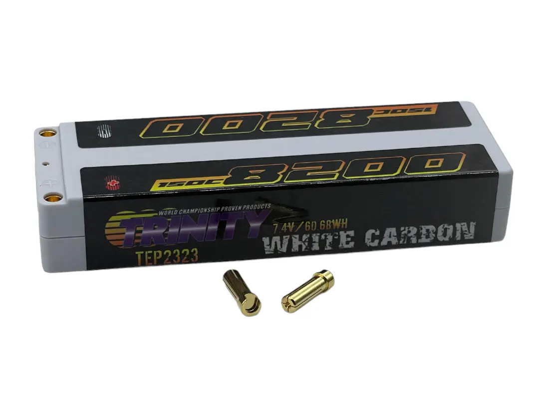 Tep2323 8200Mah 7.4V 150C White Carbon Stick Pack 1