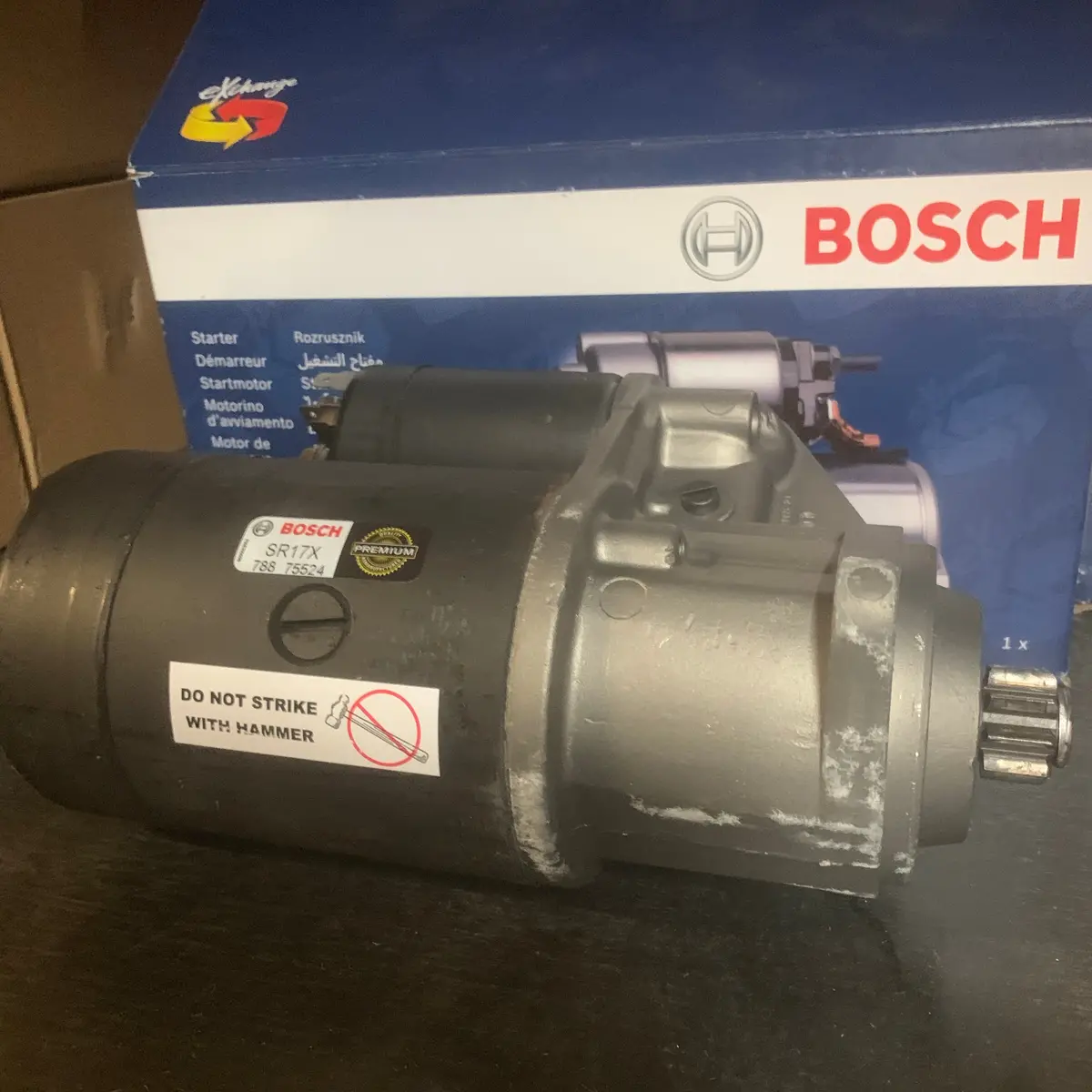Starter Motor 12Volt Bosch/Hella 3