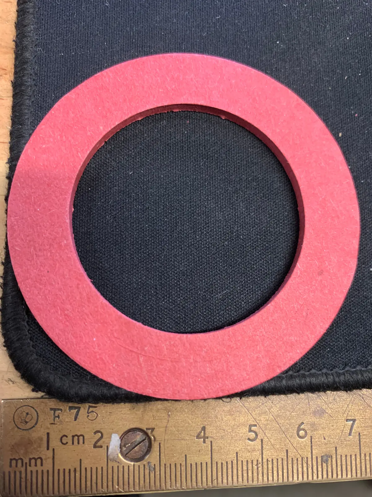 Gas Cap Seal, 70Mm, Bug, Bus, Ghia, T3 1