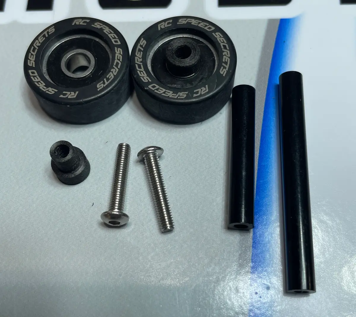 61154 Rcss Small Wheelie Bar Wheel Kit 1