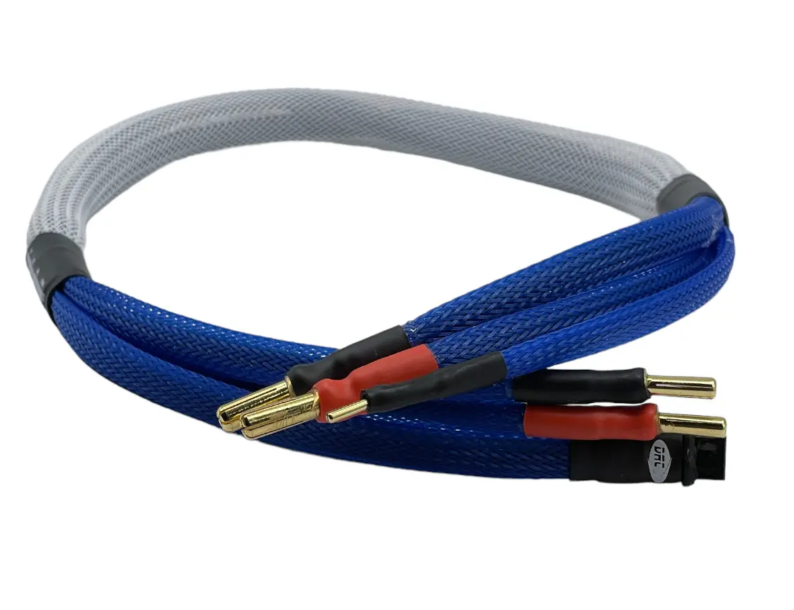 Drc1009 24" 2S Charge Lead W/ 5Star Logo 4Mm Bullet-5Mm Bullet 1