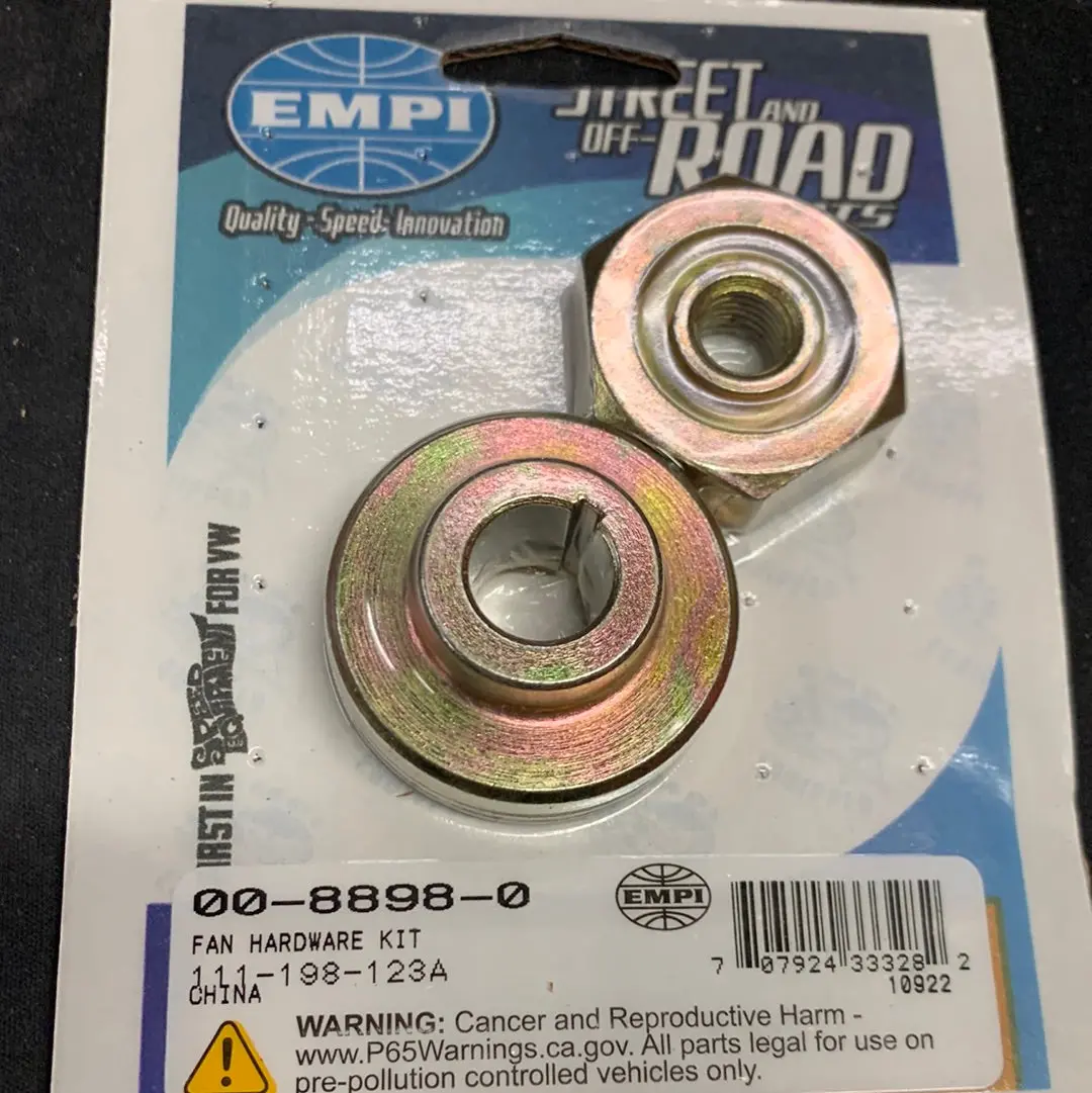 Fan Hardware Kit, Beetle, Kombi, Ghia 1