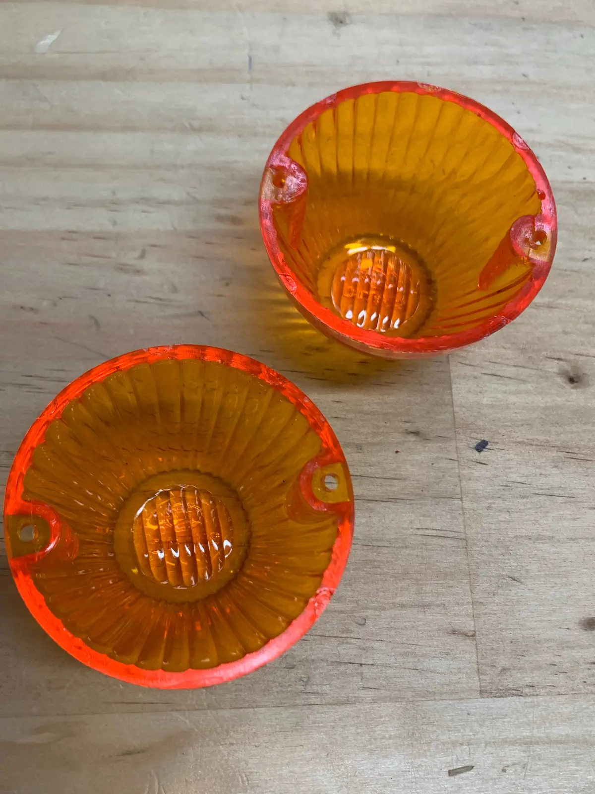 Indicator Lens, Front Bullet, Pair - Ghia/T3 1962 To 1969 2