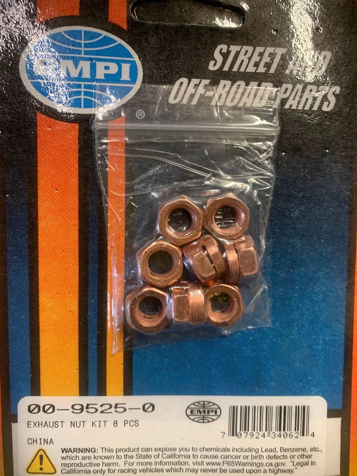 Exhaust, Copper Nut Kit 12Mm Set Of 8 - Beetle/Ghia/Kombi/T3 1