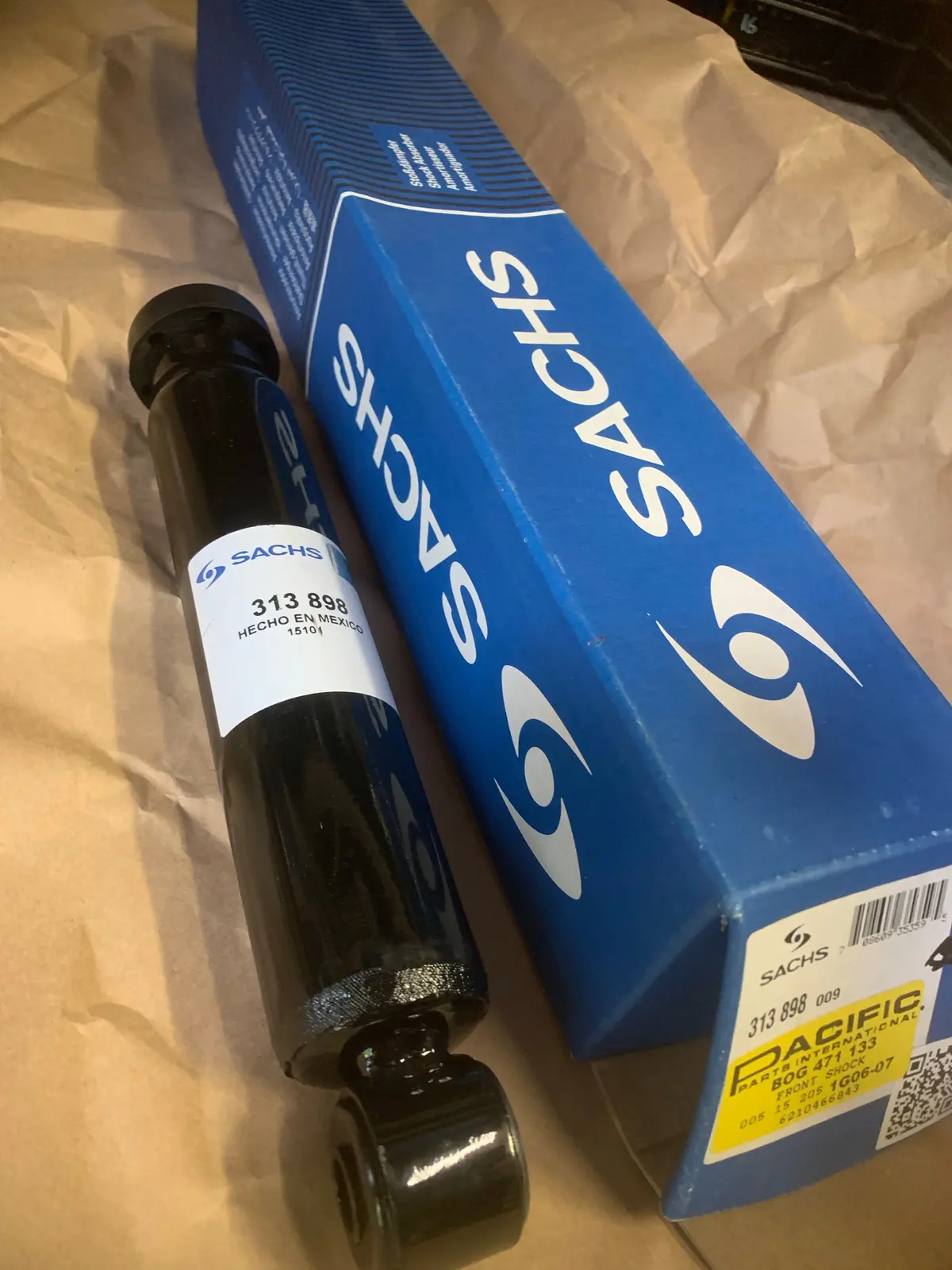 Front Shock Sachs, Oil Beetle 1965-85 1