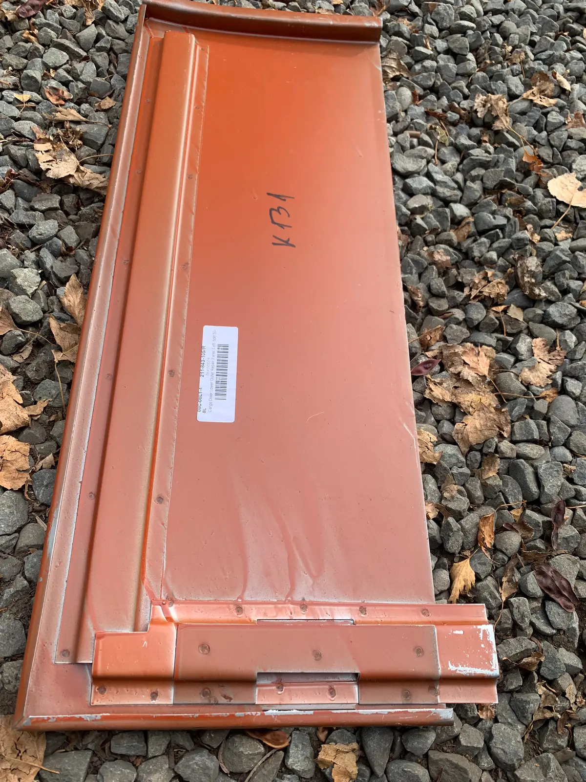 Cargo Door Lower Outer Repair, Kombi 1955-67 1