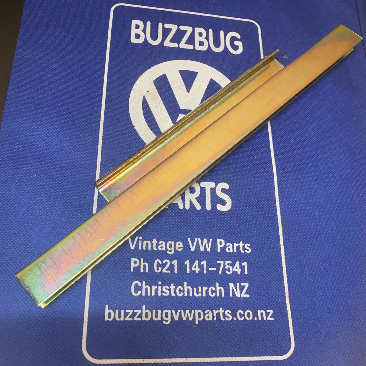 Window Lift Channel No Holes, Beetle 1952-64 1