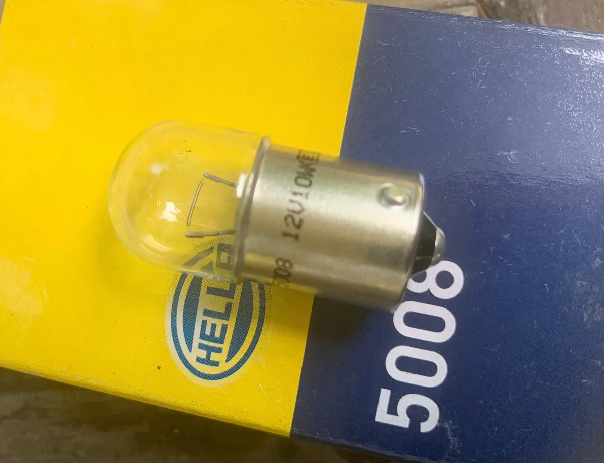 Number Plate Light Bulb, 12V 10W 1