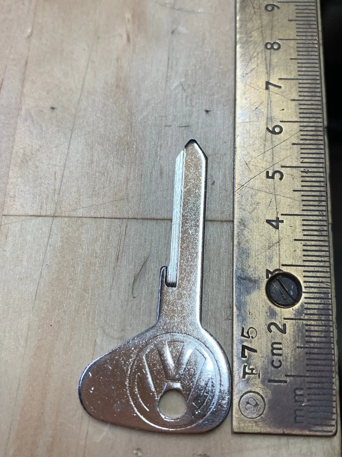 Key Blank Original Style, Kombi/T3 1