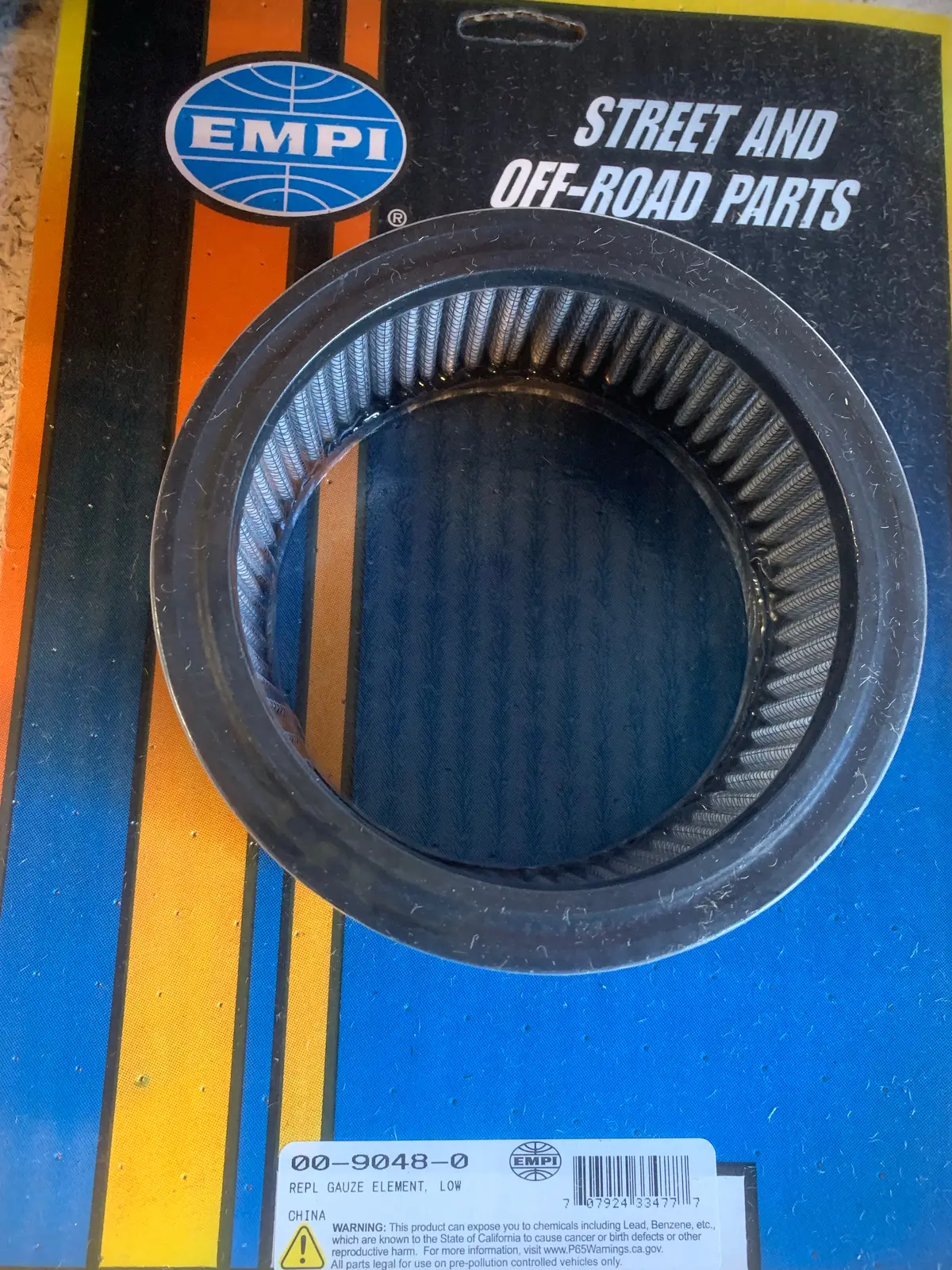 Air Filter / Gauze, Round 2"High 1