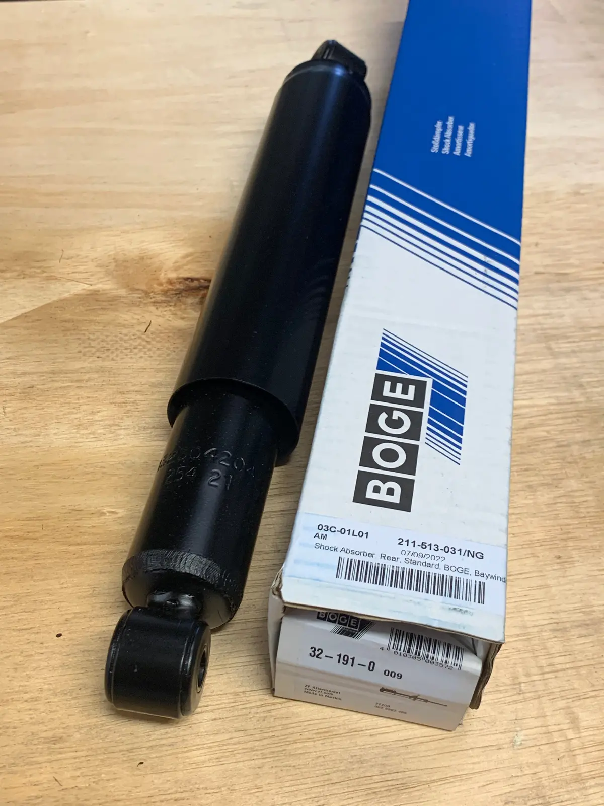 Rear Shock Gas, Kombi 1968-71 1
