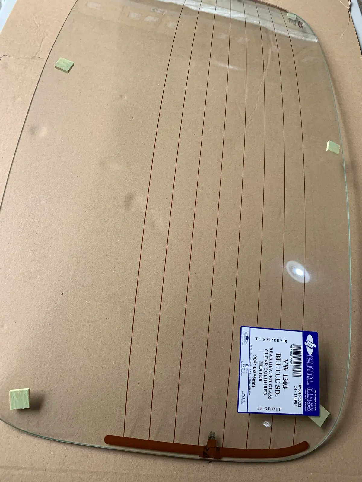 Rear Heated Windscreen, Beetle 1303 1