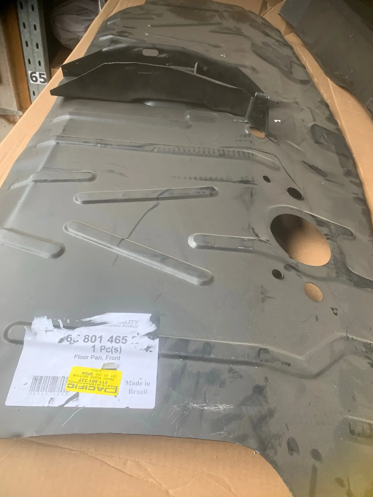 Front Floor Section Lhd, Kombi  1973-79 1