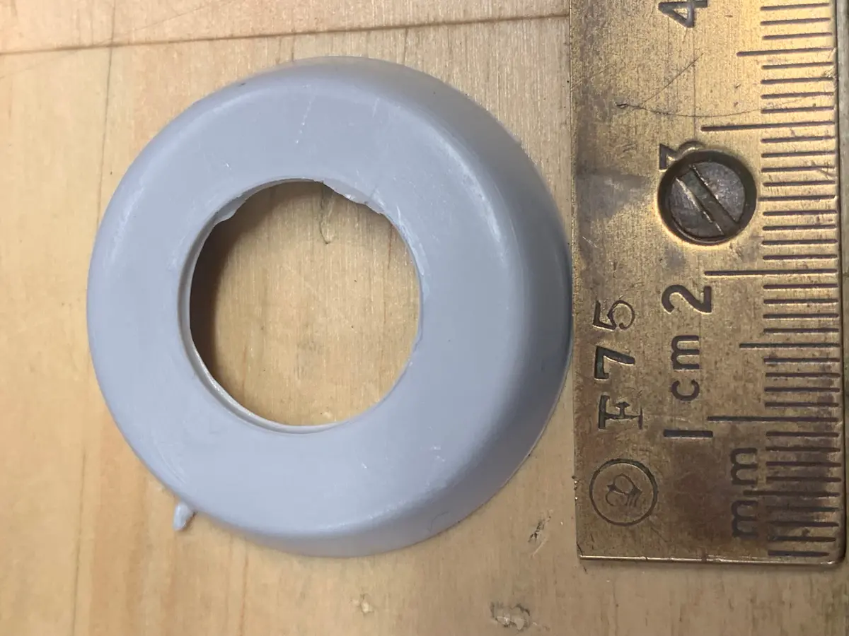 Interior Door Handle Escutchions Grey, T1/T2/T3/Ghia 2