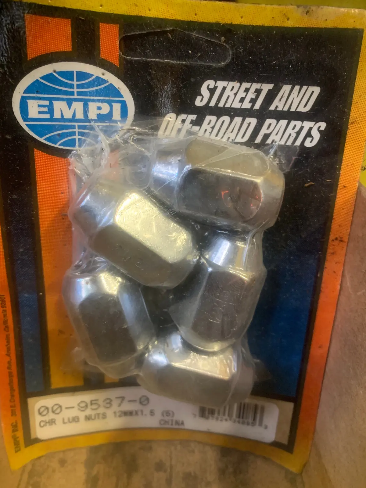 Chrome Wheel Nuts, M12-1.5 1