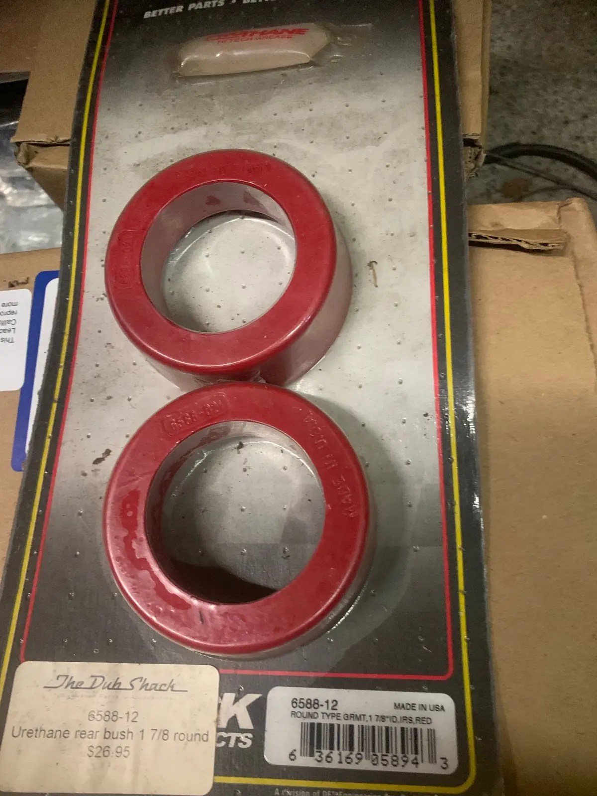 Urethane Spring Plate Grommet, 1 7/8", Beetle 69-79 1