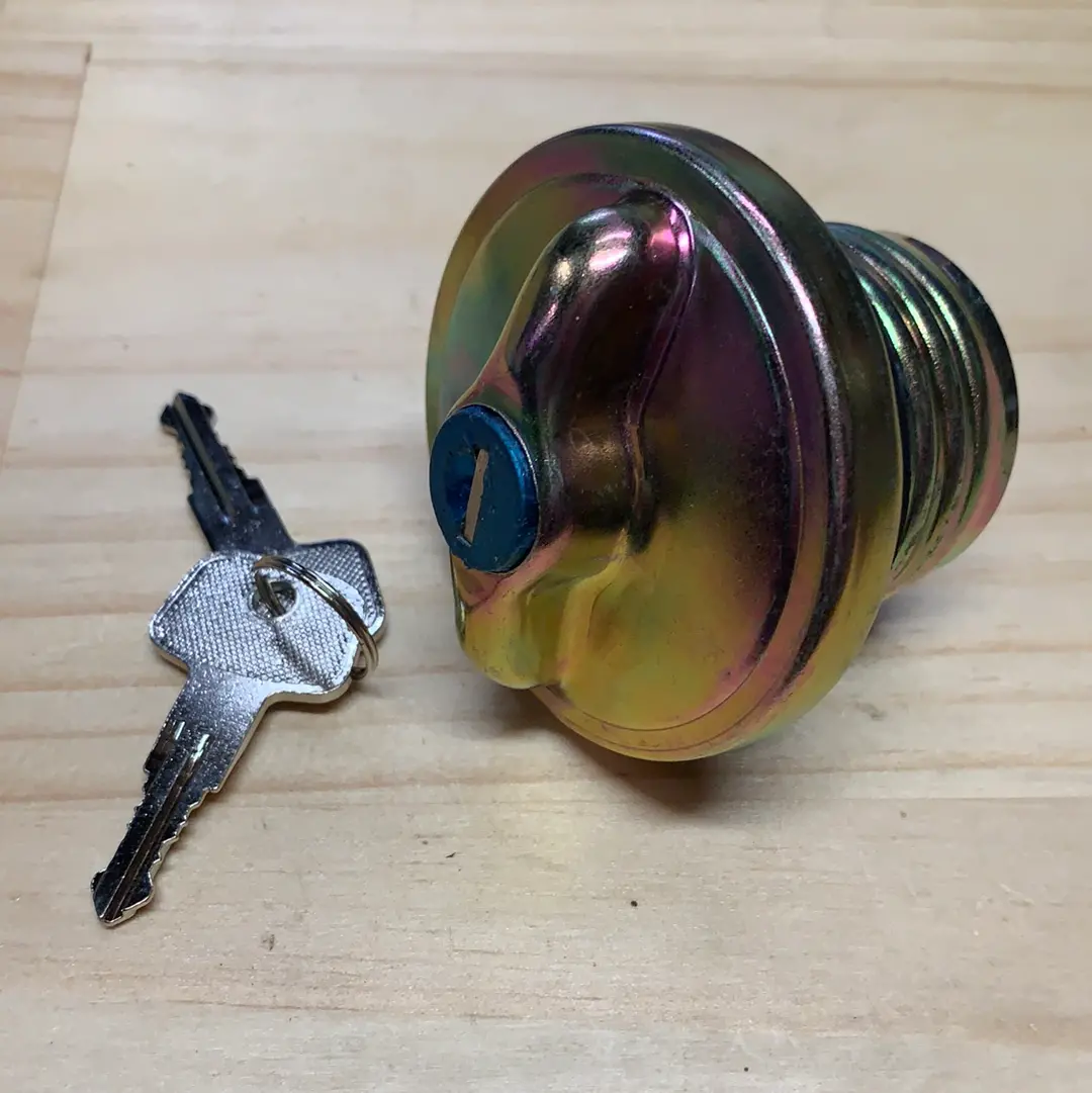 Locking Gas Cap W/Keys, Beetle 72-79, Ghia 72-74, T3 72-73 1